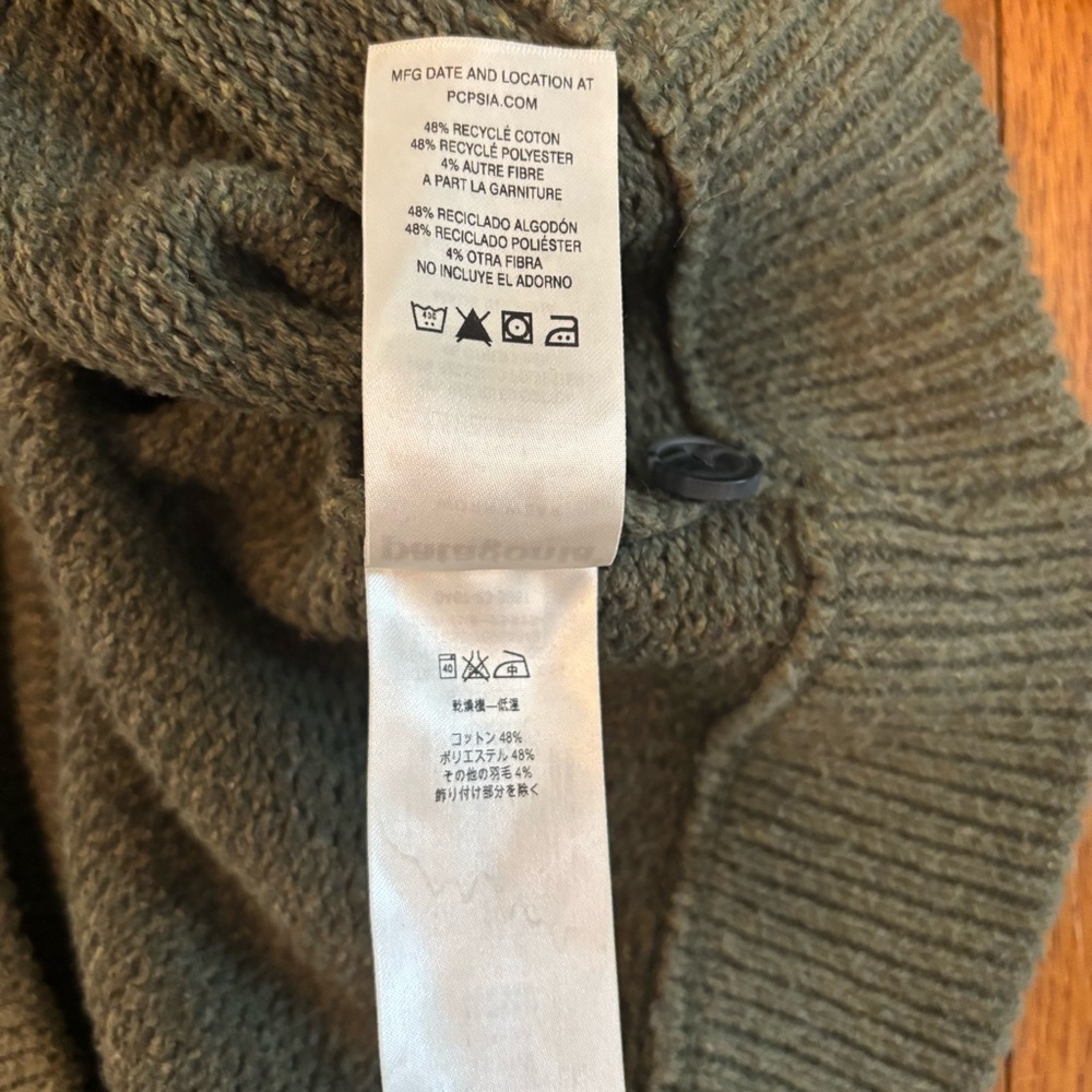 Patagonia Men's Deep Green Turtleneck Sweater - Picture 4 of 6